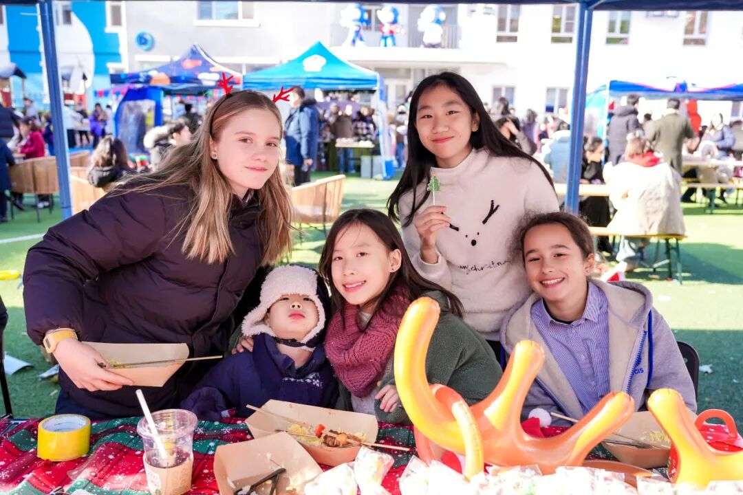 Students engaging in learning at YCIS Beijing