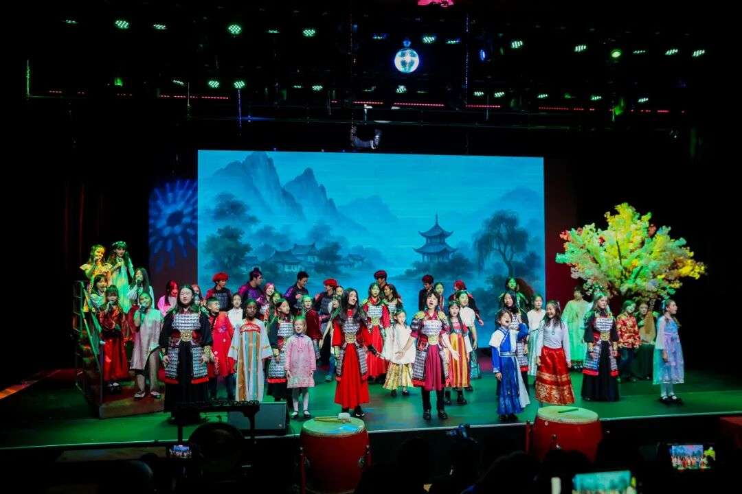 Community gathering for anniversary