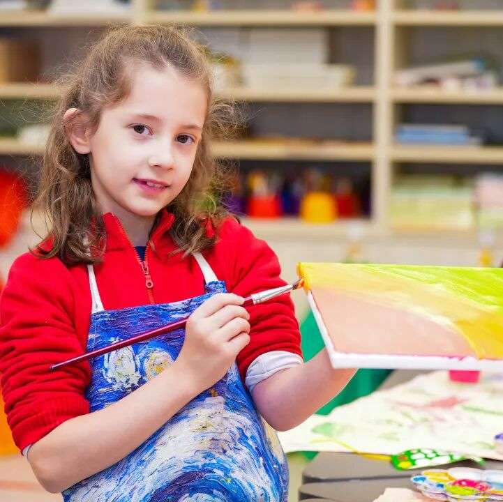 Students presenting their work