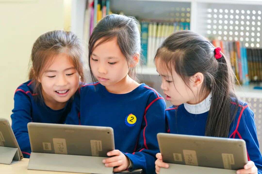 Student smiling in classroom