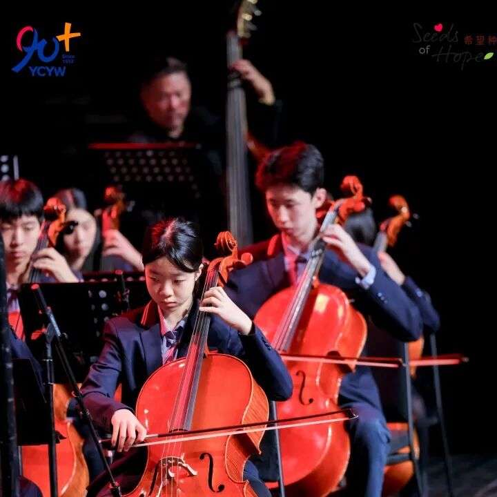 音乐会签到处与宣传展示