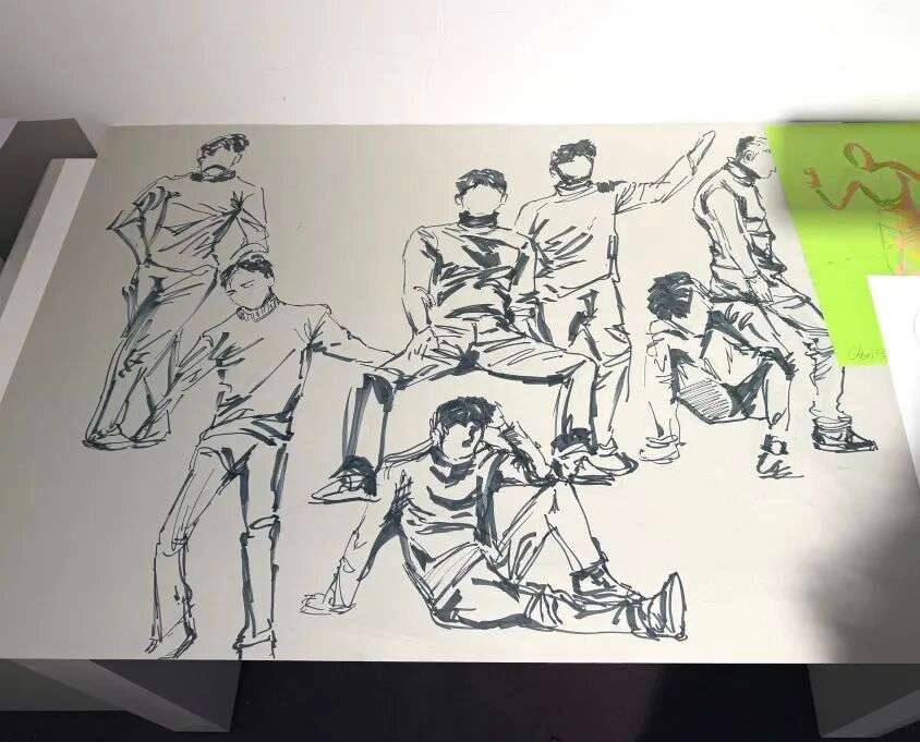 展览观众视角：作品与空间的互动（208创意空间）