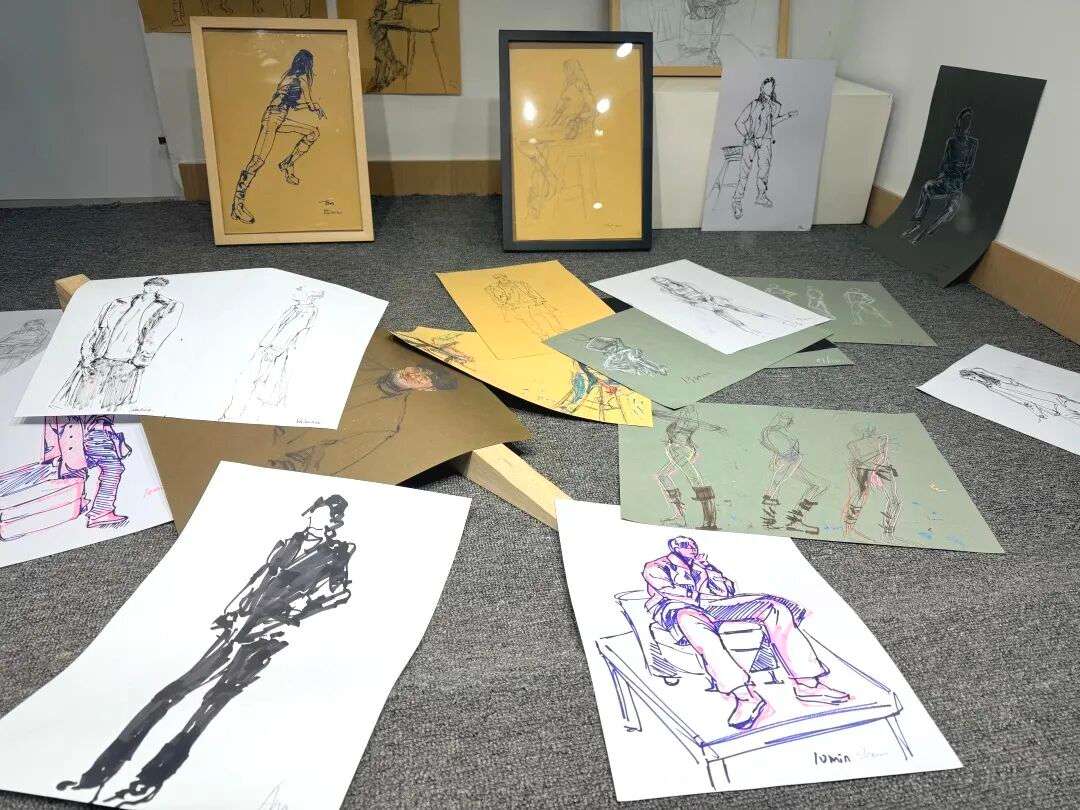 学生摄影作品：动态抓拍与构图练习