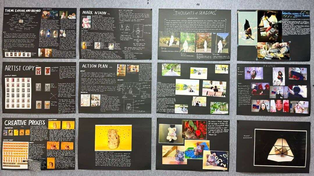 学生的日常项目作业与过程档案（其二），为作品集打磨提供素材