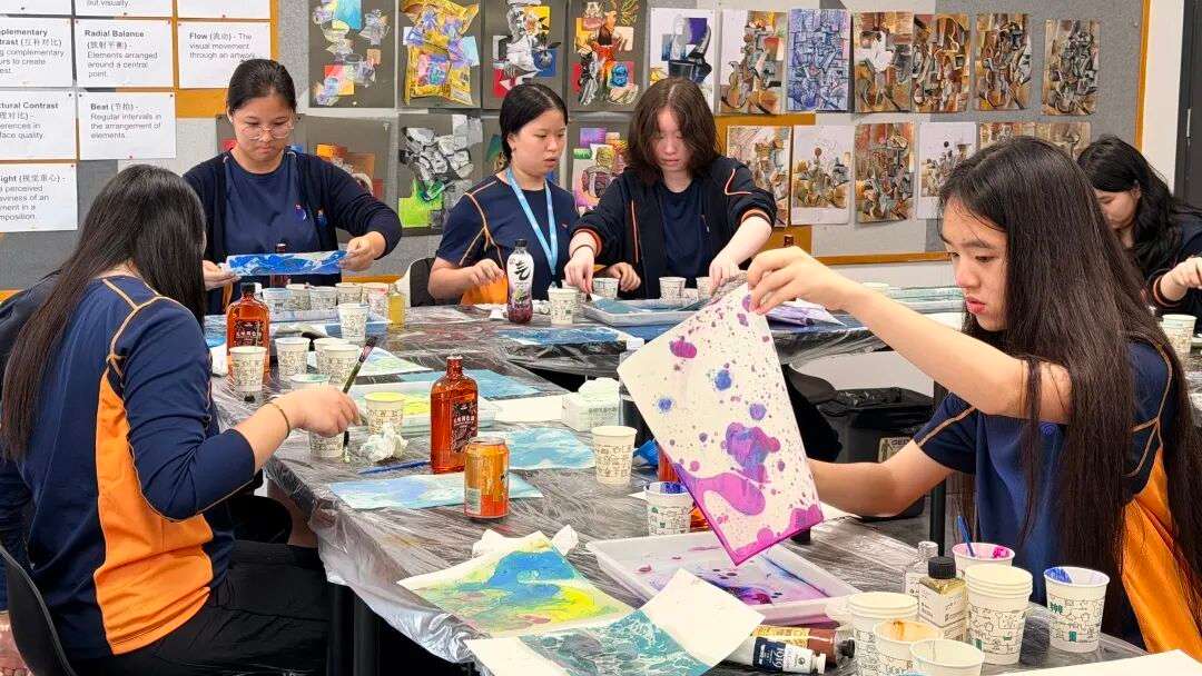 古北耀华学生课堂与活动照片:春季班学习场景