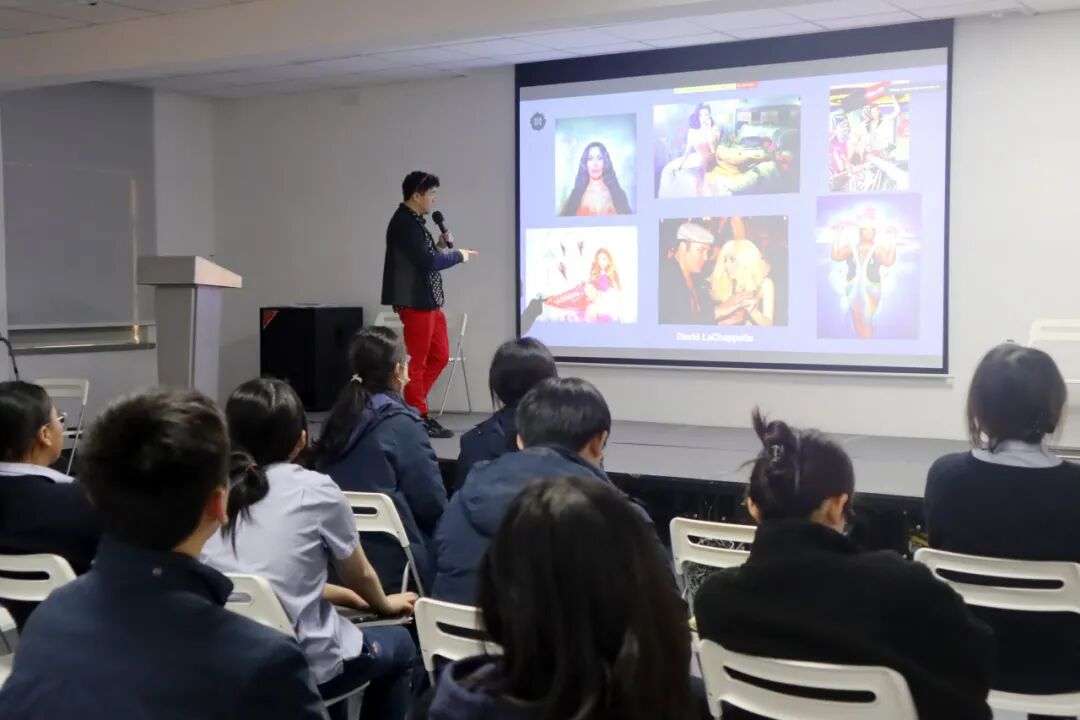 海外院校招生官进校园宣讲，学生进行作品集Review与录取策略交流（一）