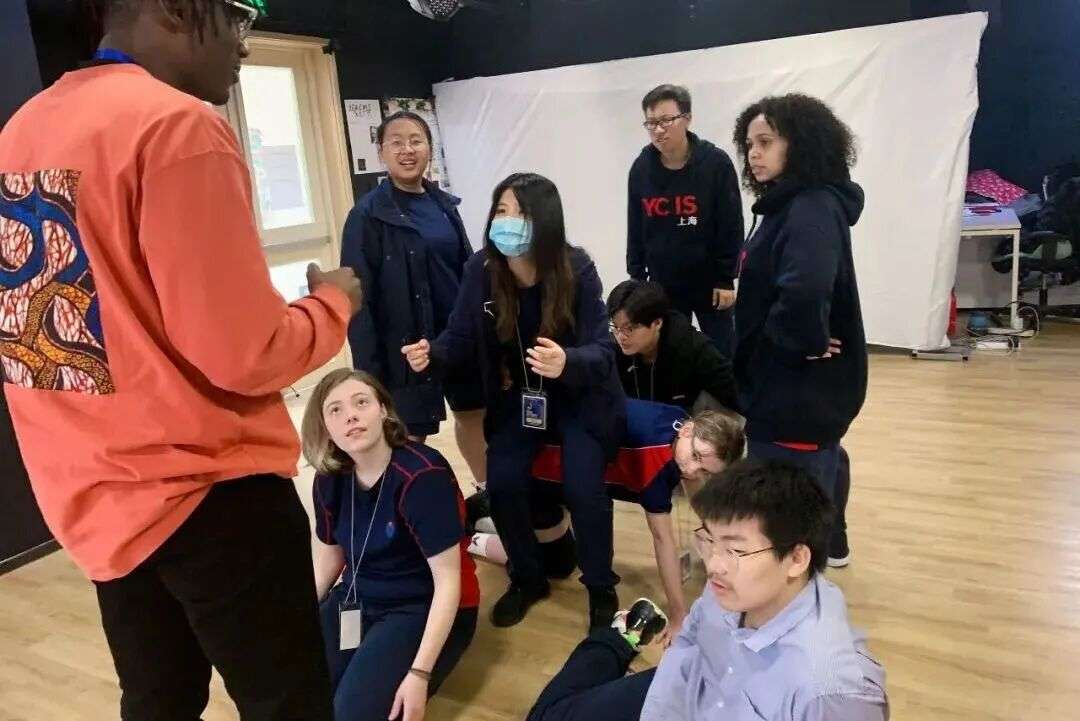 ISTA国际学校戏剧协会戏剧节,学生在国际艺术家指导下训练