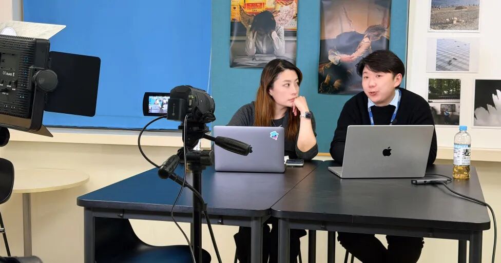 上海耀华古北校区视频号截屏，提供数字媒体设计课程讲解回放