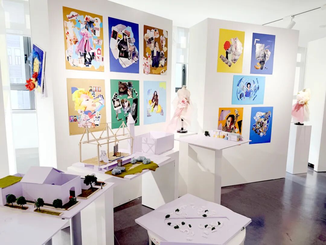 基础建筑设计课堂：学生进行模型构思与搭建（预备课程）