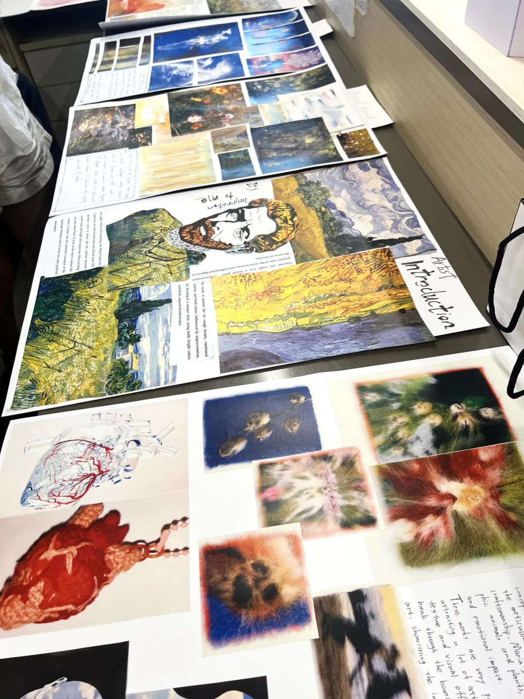 学生纯艺术课堂创作过程，材料多样运用，耀华古北预备课程